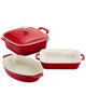 Staub 4-Piece Stoneware Set in Cherry