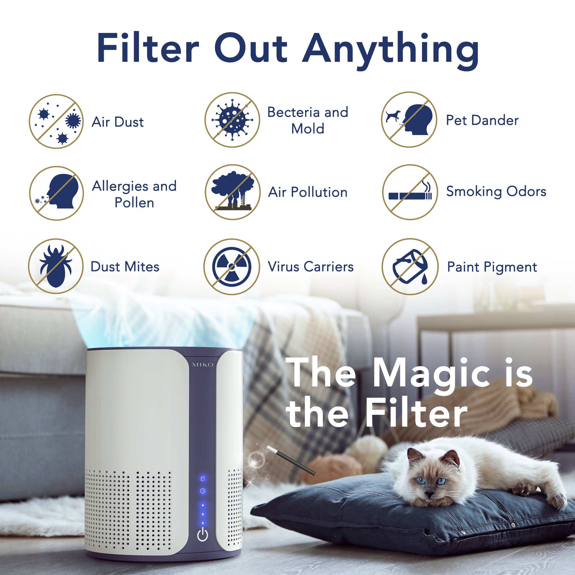 MIKO IBUKI Essential Oil Air Purifier