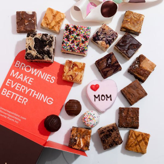 Brownie Point's 19 Piece Mothers Day Brownie Gift Box (3 lbs!)