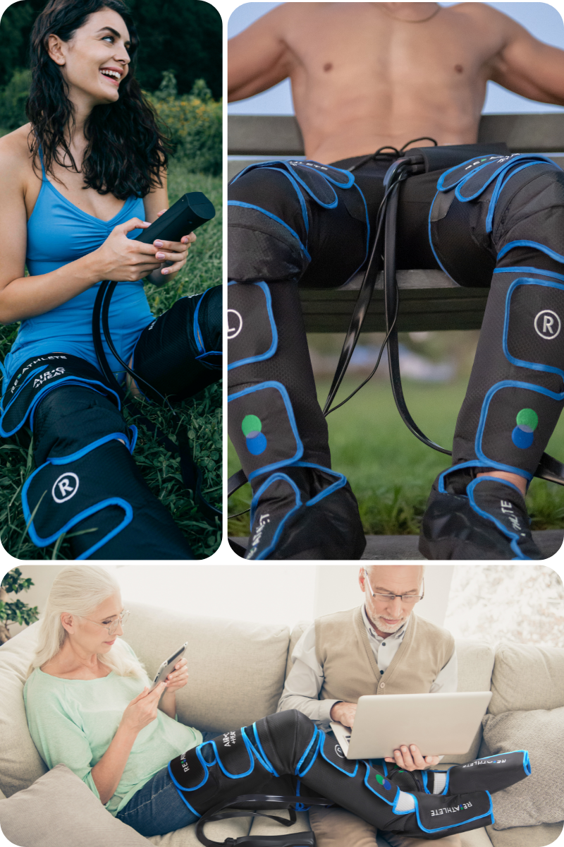 REATHLETE AIR-C Leg Compression Massager